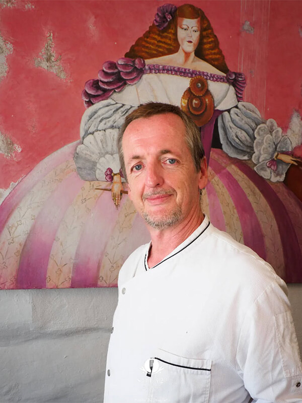 Herve, propietarios y chef del restaurente Cafe Bistro Sol 32 En es Mercadal