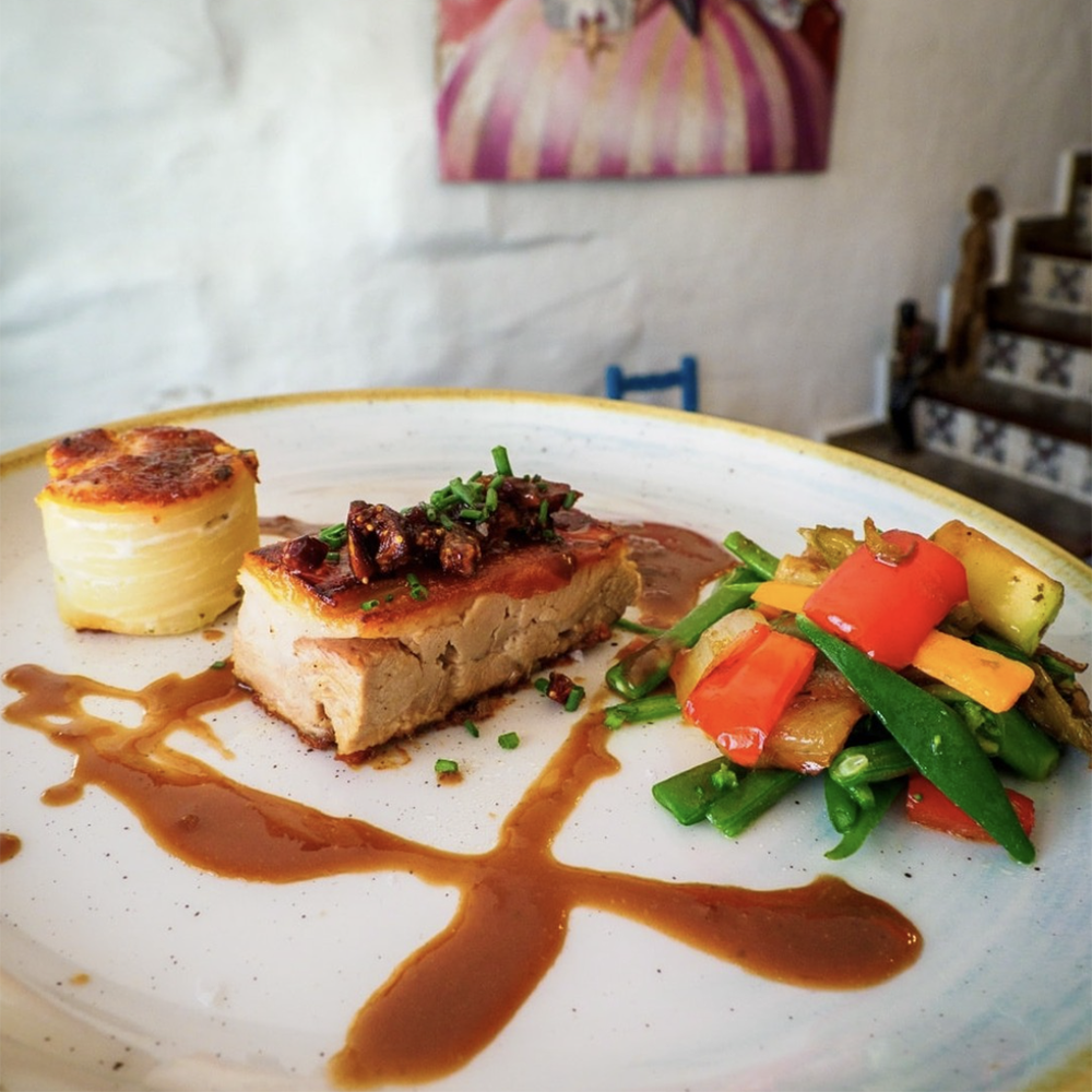 cochinillo de Menorca de Cafe Bistro Sol 32 En es Mercadal