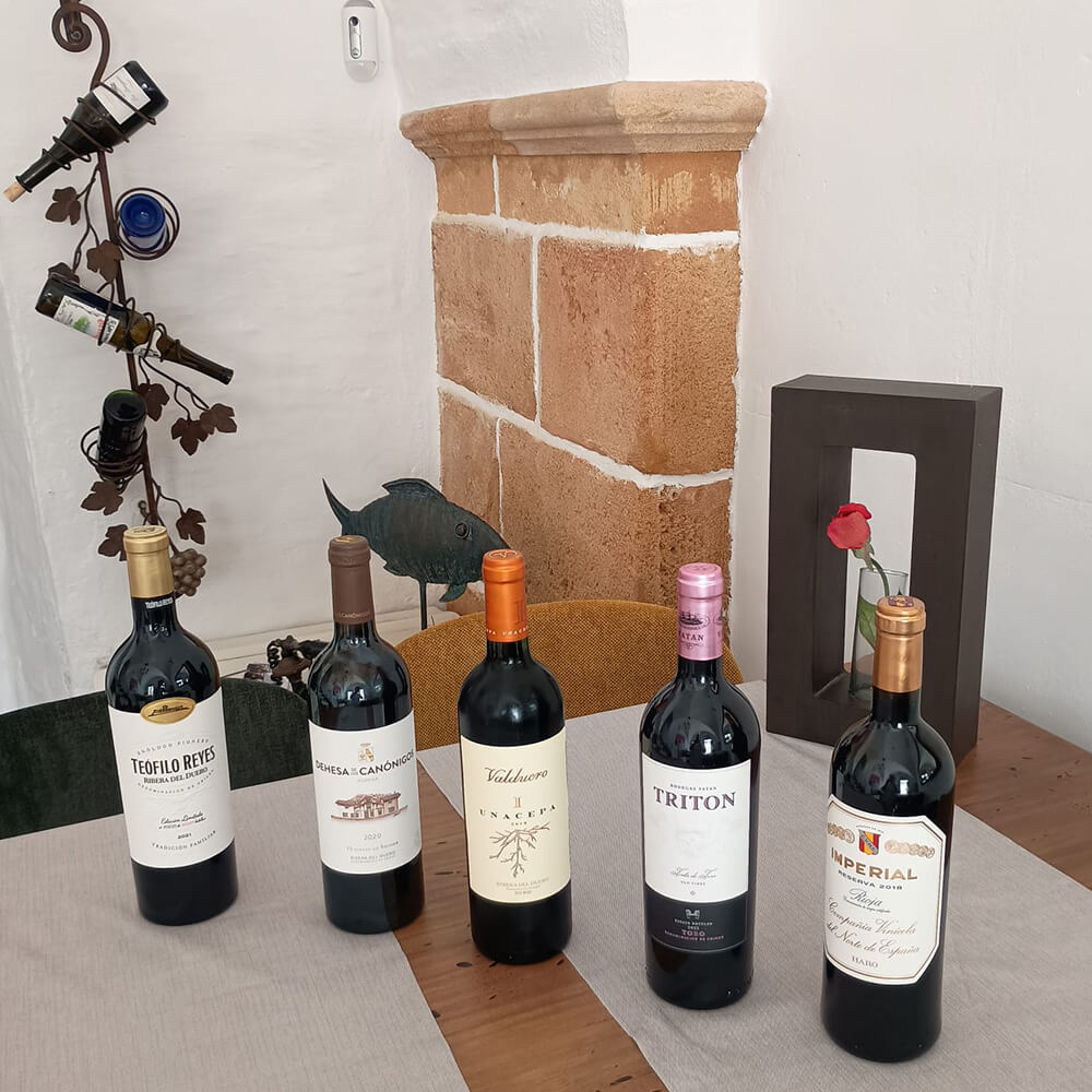 Vinos de Cafe Bistro Sol 32 En es Mercadal