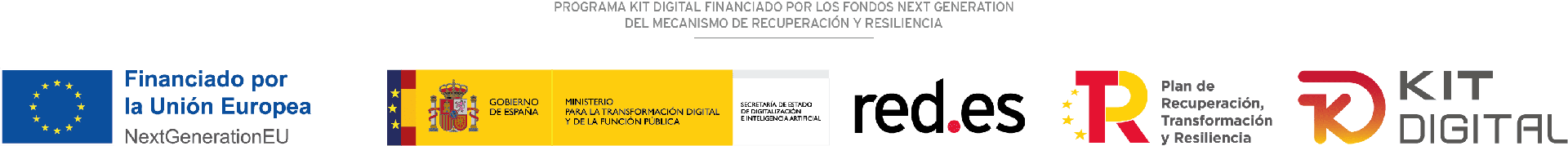 Programa Kit Digital financiado por los fondos Next Generation